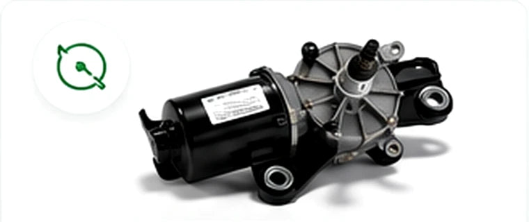 Rear wiper motors